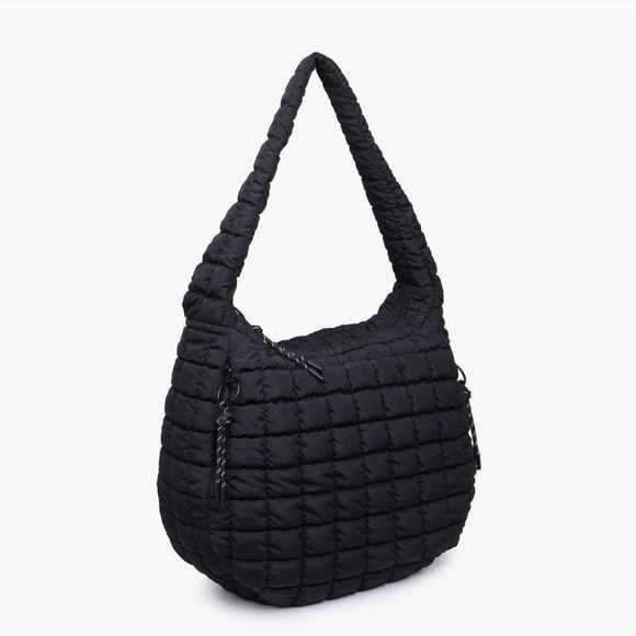 COPY - Quilted Nylon Hobo - Picture 3 of 5